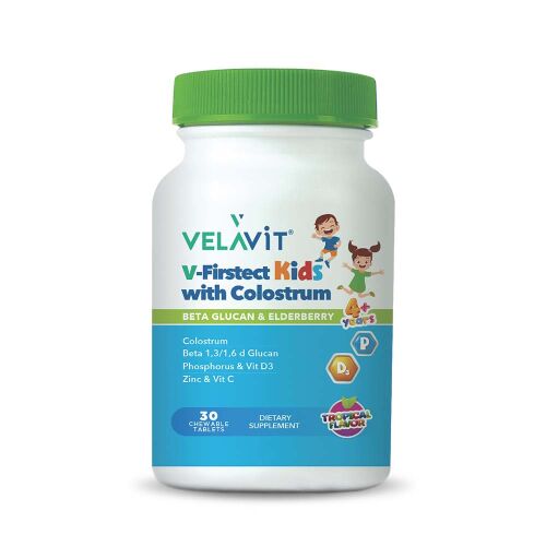 Velavit V-Firstect Kids with Colostrum 30 Tablet - 1