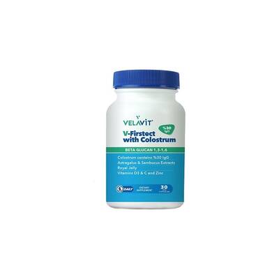 Velavit V-Firstect With Colostrum 30 Tablet - 1