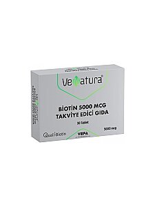 Venatura Biotin 5000 mcg 30 Tablet