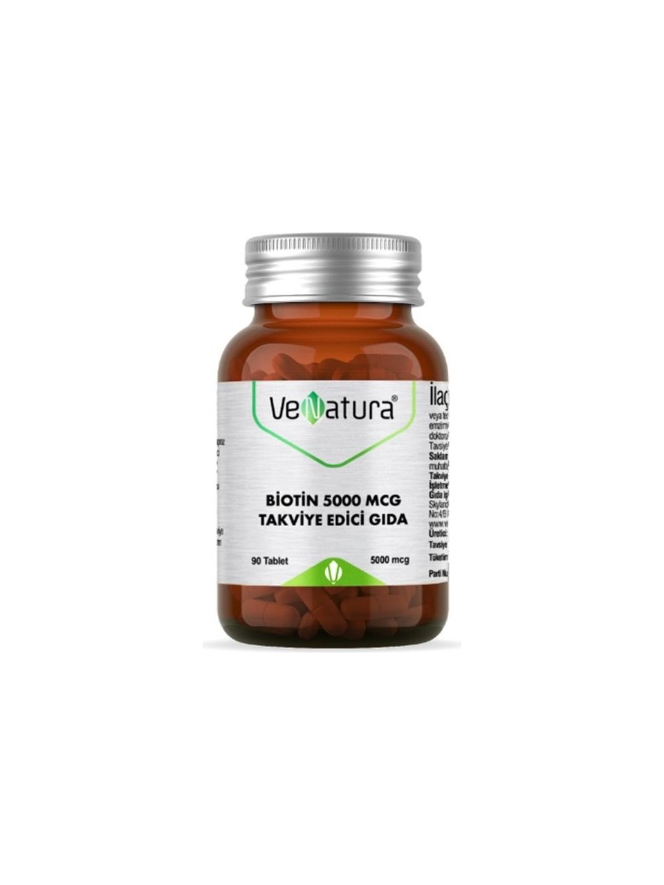 Venatura Biotin 5000 mcg 90 Tablet
