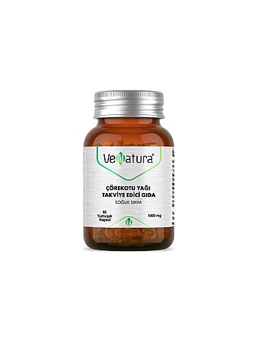 Venatura Çörek Otu Yağı 1000 mg 60 Kapsül - 1