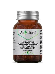 Venatura Cranberry ve D-Mannoz 30 Kapsül