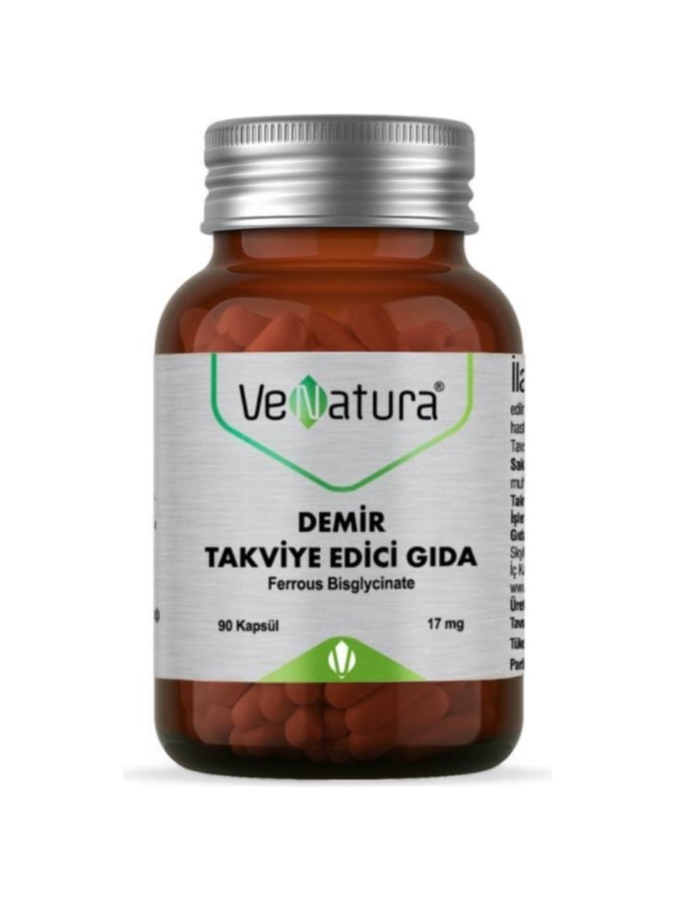 Venatura Demir 17 mg 90 Kapsül