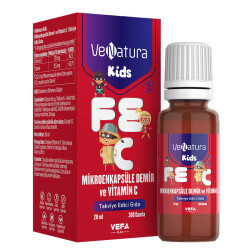 VENATURA KIDS DEMIR+VIT C DAMLA