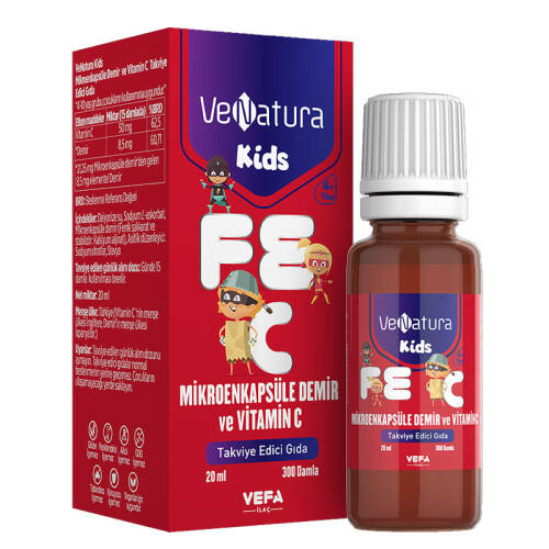 VENATURA KIDS DEMIR+VIT C DAMLA - 1