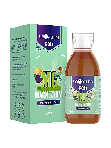 Venatura Kids Magnezyum Takviye Edici Gıda 100 ml - 1