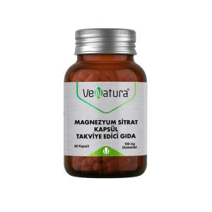 Venatura Magnezyum Sitrat 100 mg 60 Kapsül