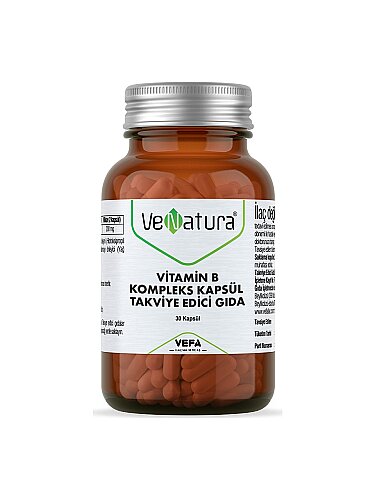 Venatura Vitamin B Kompleks 30 Kapsül - 1