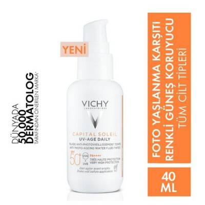 Vichy CS UV Age Daily Tunted SPF50 40 ml - 1