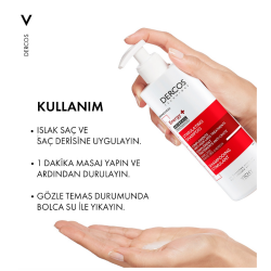 Vichy Dercos Energisant Saç Dökülmesine Karşı Şampuan 400 ml - 3