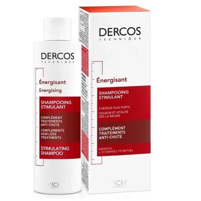 Vichy Dercos Energisant Shampoo 200 ml Saç Dökülmesine Karşı Şampuan - 2