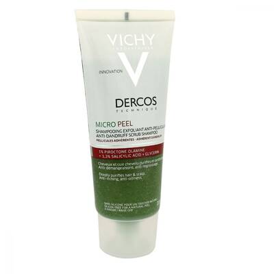 Vichy Dercos Micro Peel 200 ml İnatçı Kepek Karşıtı Şampuan - 1