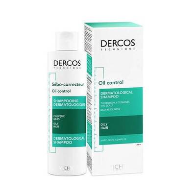 Vichy Dercos Oil Control Shampoo 200 ml Yağlanma Karşıtı Şampuan - 1