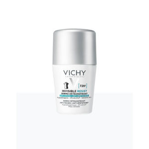 Vichy Invisible Resist Beyaz İz ve Tahriş Karşıtı Roll-On Deodorant 50 ml - 1