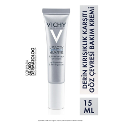 Vichy Liftactiv Supreme Eyes 15 ml (Kırışıklık Karşıtı ve Sıkılaştırıcı Göz Bakım Kremi)