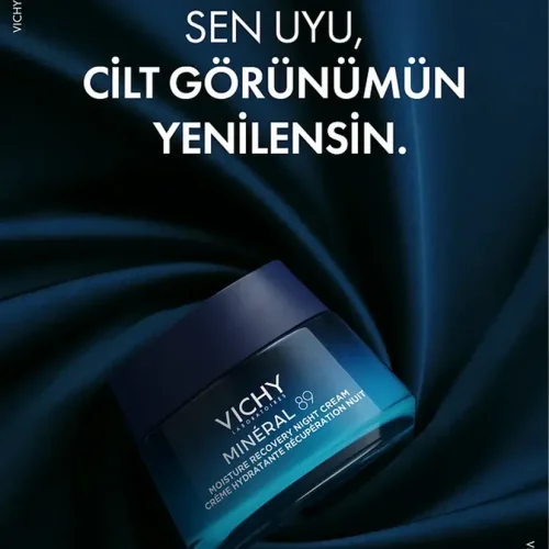 Vichy Mineral 89 Melatonin İçeren Nemlendirici Gece Kremi 50 ml - 5