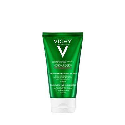 Vichy Normaderm Phytosolution Volcanic Mattifying Cleansing Cream 125ml - 1