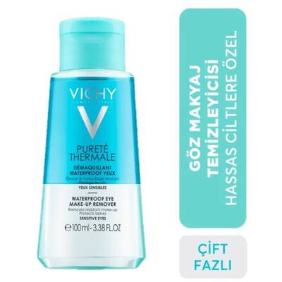 Vichy Purete Thermale Waterproof Yeux Make-up Remover 100 ml - 1