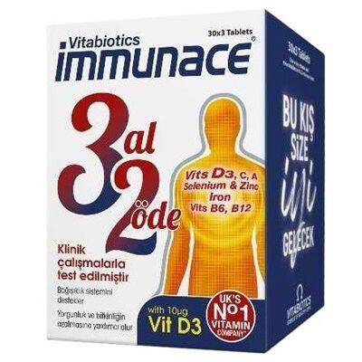 Vitabiotics Immunace Tablet 3 Al 2 Öde - 1