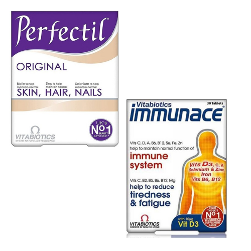 Vitabiotics Immunace ve Perfectil Avantaj Paketi - 1