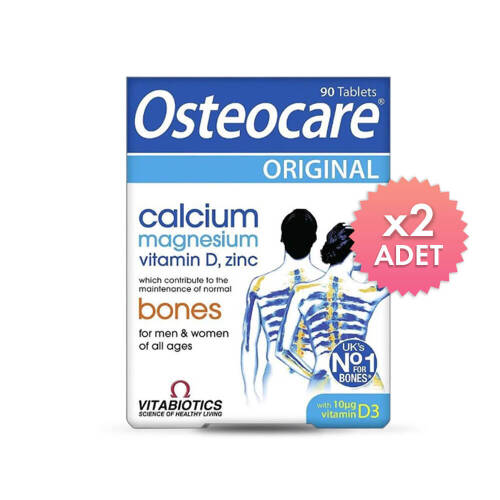 Vitabiotics Osteocare 90 Tablet 2'li Paket - 1
