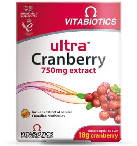 Vitabiotics Ultra Cranberry 30 Tablet - 1