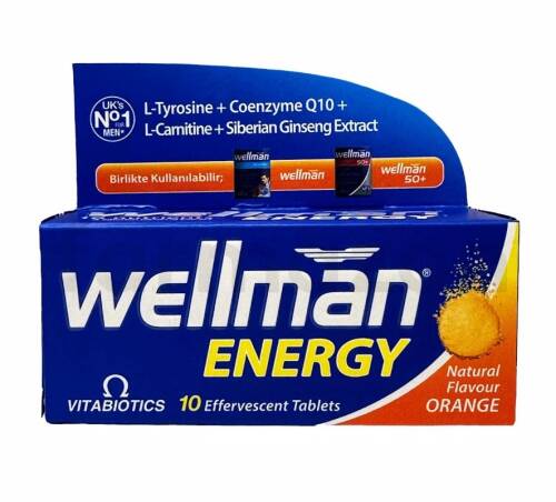 Vitabiotics Wellman Energy 10 Tablet - 1