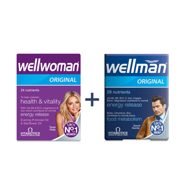 Vitabiotics Wellman+Wellwoman Tablet - 1
