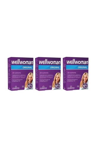 Vitabiotics Wellwoman 60 Kapsül 3 Adet - 1