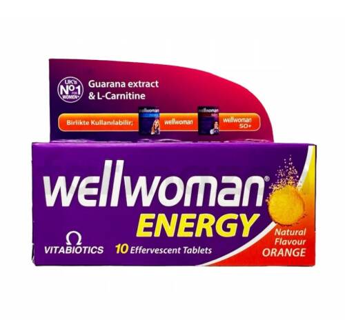 Vitabiotics Wellwoman Energy 10 Efervesan Tablet - 1