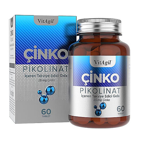 Vitagil Çinko Pikolinat 60 Tablet - 1