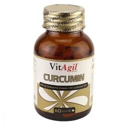 Vitagil Gold Curcumin 60 Soft Jel Kapsül (Zerdeçal Ekstresi ve Koenzim Q10)