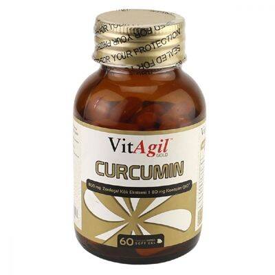 Vitagil Gold Curcumin 60 Soft Jel Kapsül (Zerdeçal Ekstresi ve Koenzim Q10) - 1