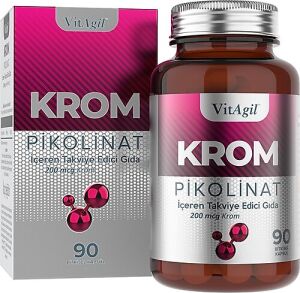 Vitagil Krom Pikolinat 90 Kapsül