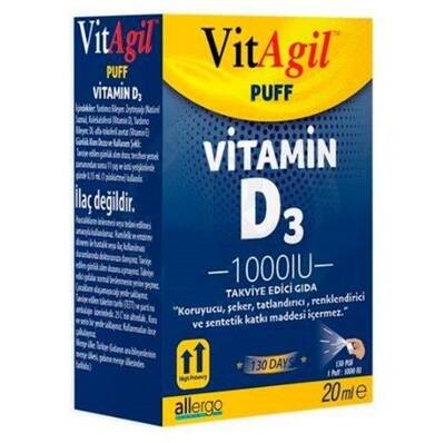 Vitagil Puff 1000 IU D3 Sprey 20 ml - 1