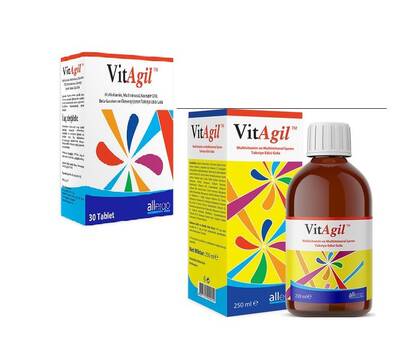 Vitagil Şurup Ve Tablet - Multivitamin + Multimineral Aile Paketi - 1
