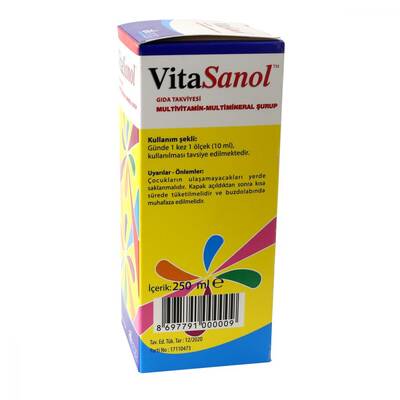 VitaSanol Multivitamin Mineral 250 ml - 2
