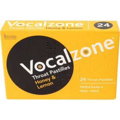 Vocalzone Bal Limon Pastil 24 Adet - 1