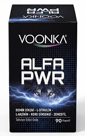 Voonka Alfa Pwr Demir Dikeni L-Arjinin Kore Ginsengi 90 Kapsül - 1