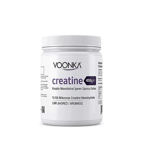 Voonka Creatine Monohidrat Powder 450 gr - 1
