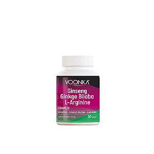 Voonka Ginseng Ginkgo Biloba L-Arginine 30 Kapsül