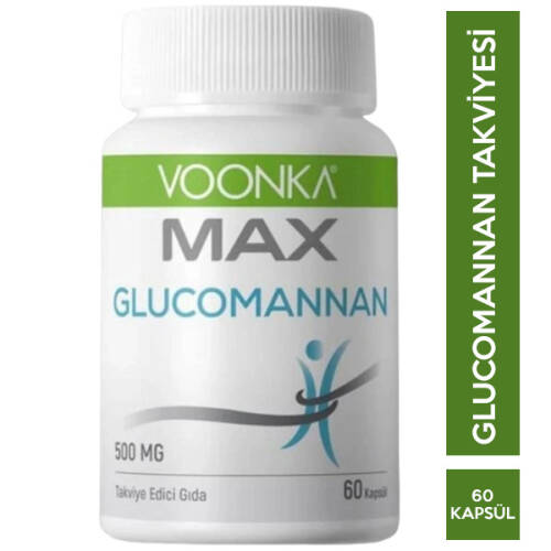 Voonka Max Glucomannan 60 Kapsül - 1