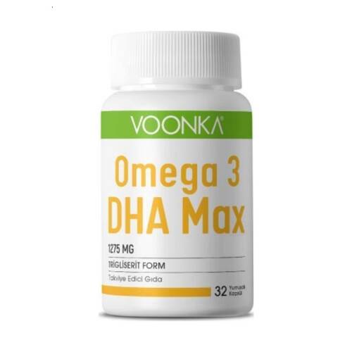 Voonka Omega 3 DHA Max 1275 mg 32 Kapsül - 1