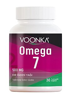 Voonka Omega 7 Kır İğdesi Yağı 30 Yumuşak Kapsül