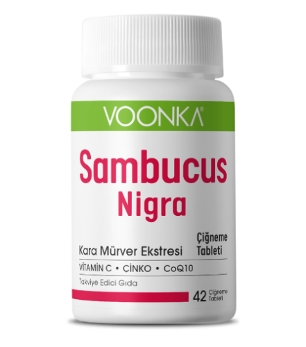 Voonka Sambucus Nigra Çiğneme 42 Tablet - 1