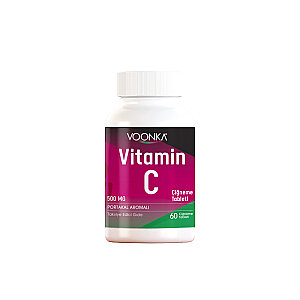 Voonka Vitamin C İçeren Portakal Aromalı 60 Çiğneme Tablet