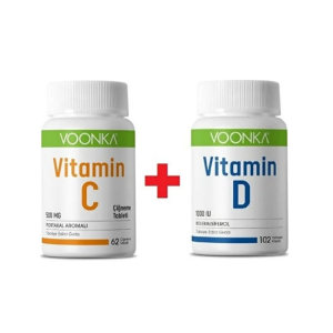 Voonka Vitamin D + Vitamin C Kofre