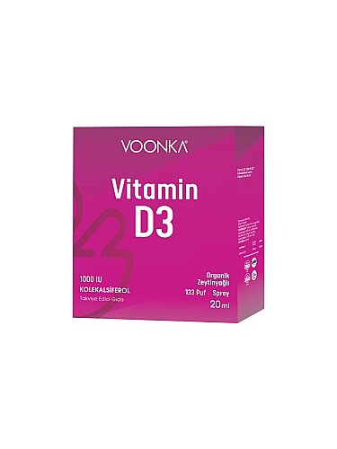 Voonka Vitamin D3 1000 IU Sprey - 1