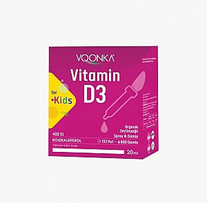Voonka Vitamin D3 400 IU Kids Sprey 20 ml
