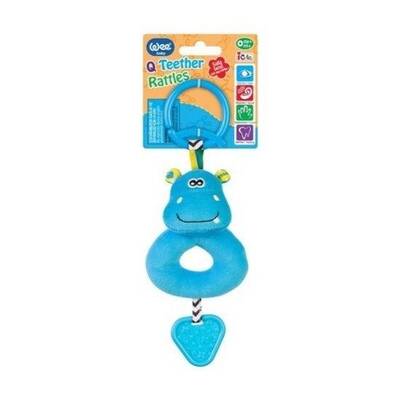 Wee Baby Q Teether Rattles Hippo 515 - 1